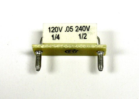 Resistor for KB Drives: 0.05 Ohms (9839)
